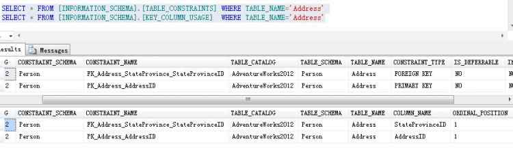 Mysql必读探讨SQL利用INFORMATION_SCHEMA系统视图如何获取表的主外键信息