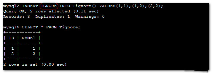 Mysql实例MySQL 处理插入过程中的主键唯一键重复值的解决方法