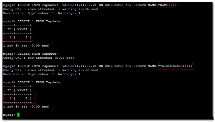 Mysql实例MySQL 处理插入过程中的主键唯一键重复值的解决方法