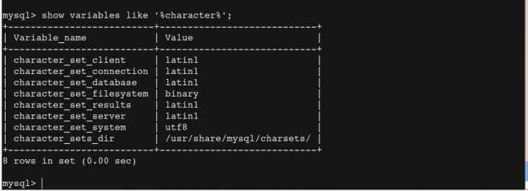 Mysql学习Linux下修改MySQL编码的方法