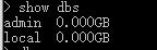 mongodb NOSQL数据库操作