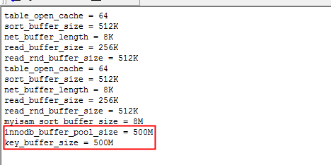 Mysql入门MySQL因配置过大内存导致无法启动的解决方法